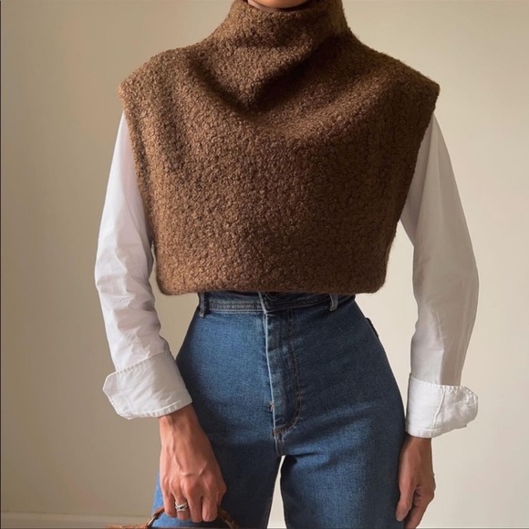 New Zara Sweater Vest Top - Picture 3 of 15